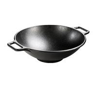 Lodge Pro-Logic - Sartén Tipo Wok de Hierro Fundido con Asas (35 cm)
