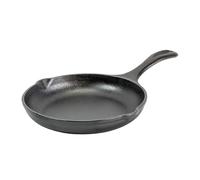 Lodge Sartén de hierro fundido de 8 pulgadas - Colección Chef - Perfect Sear - Asas ergonómicas - Retención de calor superior - Utensilios de cocina y sartén de hierro fundido