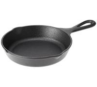 LODGE Wildlife Series - Sartén de hierro fundido con escena de lobo, 6.5 pulgadas, color negro