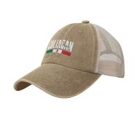 LODMLOER Gorras de Hombre y Mujeres Bandera De Kuliakan Algodón con Corona Suave Flexible Béisbol Cultura Retro Gorra de Visera Ajustable con ala Curva para Usar en Cualquier época del Año