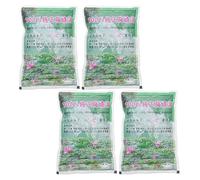 Lodo De Estanque De Loto, Suelo Para Plantas De Estanque, Medios De Cultivo De Planta Acuáticas Para Estanques De Jardín Acuático, 200 g (paquete de 4)