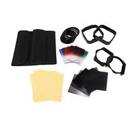 Lodokdre 1 juego de filtros + anillo adaptador para P Serie Lf142, 6 piezas filtro Nd + 6 piezas de filtro de color de manera paso + 9 piezas anillo adaptador