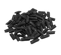Lodokdre 100 fundas de micrófono desechables, cubiertas de micrófono de parabrisas, tapa protectora de micrófono de mano para karaoke