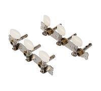 Lodokdre 2 x 3 piezas de repuesto en placa guitarra sintonizador Koepfe