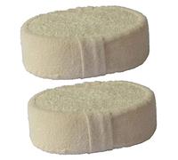 Lodokdre 2 x esponja natural esponja baño bola ducha cristal cuerpo salud masaje cepillo