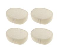 Lodokdre 4 x esponja natural esponja baño bola ducha cristal cuerpo salud masaje cepillo