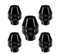 Lodokdre 5 piezas de repuesto rápido de alimentación multifunción universal mini taladro forro sin llaves para amoladora eléctrica 0,4-3,2 mm