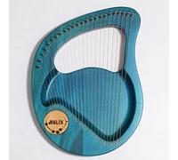 Lodokdre Arpa de cuerda, violín griego, 24 cuerdas, instrumento de caoba con llave de voz, para amantes de la música