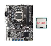 Lodokdre B75 BTC Mining Placa base + G16XX CPU LGA1155 8XPCIE a USB 3.0 Adaptador DDR3 MSATA B75 USB ETH Placa base
