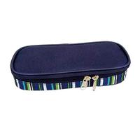 Lodokdre Bolsa de refrigeración de insulina para diabéticos, organizador de medicamentos para diabéticos, bolsa de refrigeración impermeable y película aislante (azul marino)