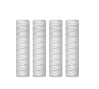 Lodokdre de 4 filtros de sedimentos para sedimentos y sedimentos (5 micrones, repuesto universal de 10 pulgadas )