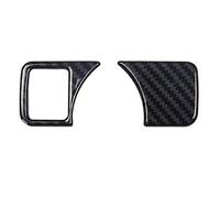 Lodokdre Fibra de carbón Lámpara Interruptor Cubierta Pegatinas Interior Piezas de Coche para GLS X166 W166 W176 W246 CLA