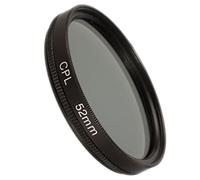 Lodokdre Filtro polarizador circular de 52 mm para 650D 700D D3100 D3200 D3300