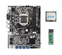 Lodokdre Placa base B75 USB ETH Mining 8XUSB3.0+G540 CPU + placa de conmutación LGA1155 DDR3 MSATA USB3.0 B75 USB BTC Miner