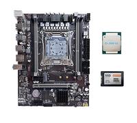 Lodokdre Placa base X99 LGA2011-3 compatible con memoria RAM DDR4 ECC con CPU E5 2666 V3 + SSD SATA3 128G