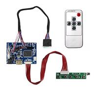 Lodokdre +Placa controladora LCD AV para 15.6 pulgadas B156XW02 LP156WH2 1366X768 control remoto Cable de teclado de señal de 40