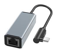 Lodokdre Tarjeta de red tipo C USB-C a RJ45 cable adaptador Ethernet de 100 Mbps para Pro Galaxy