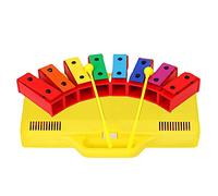Lodokdre Xylophone Glockenspiel - Resonador cromático (8 notas), color amarillo