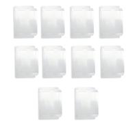 Lodoot 10 fundas protectoras transparentes para caja de tarjetas de juego PET