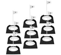 Lodoot 9 tazas de golf con banderas, entrenador de práctica de golf para interiores y exteriores, modelo de varilla de empuje digital