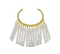 Lodoot Accesorios con cuentas, cadena de borlas, tamaño ajustable, joyería de muñeca para fiestas diarias, borlas de moda