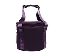 Lodoot Bolsa de transporte de cristal, acolchada, bolsa de viaje, piezas de meditación, fácil de llevar, cuenco de música, cuenco de cristal