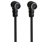 Lodoot Cable adaptador DIN pequeño de 5 pines, excelente conductividad eléctrica, cable macho a macho de 5 pines para centros multimedia, receptor, mini cable AV de audio y video