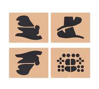 Lodoot Calcomanía de silicona para mando de juegos, a prueba de arañazos, para empuñaduras de videojuegos, cinta adhesiva