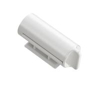 Lodoot Dispensador de pasta de dientes de silicona con clip giratorio para pasta de dientes fácil de apretar para usar y ordenar la encimera del baño