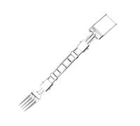 Lodoot Eficiente herramienta de corte de sandía con tenedor de frutas, utensilios de cocina de acero inoxidable 304, cortador de sandía, cortador de frutas