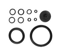 Lodoot Juego de 11 juntas de sellado de goma para aspersores, varios tamaños, accesorios de reparación de jardín