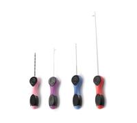 Lodoot Juego de 4 agujas de cebos de pesca, herramienta de repuesto para anzuelos de pesca, anzuelos de cebo, herramienta fácil de usar en U