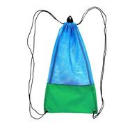Lodoot Mochila multiusos para equipo de esnórquel, red de buceo, natación, con cordón, para accesorios de natación