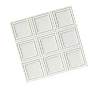 Lodoot Paneles de techo y pared en miniatura de estilo europeo para casas de muñecas, diseño decorativo de simulación