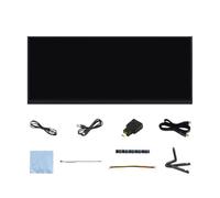 Lodoot Pantalla LCD táctil rectangular de 12.3 pulgadas, resolución de 1920 x 720, módulo de cálculo de pantalla LCD táctil de 10 puntos