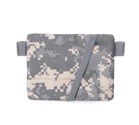 Lodoot Pequeño cinturón de cintura, monedero, monedero, monedero, monedero, tarjetero, forma rectangular, paquete de teléfono, bolsa de viaje multifuncional, monedero de camuflaje