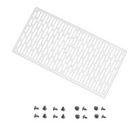 Lodoot Protector de radiador de acero galvanizado para ventilador de computadora, accesorios de refrigeración de computadora, solución de refrigeración de escritorio