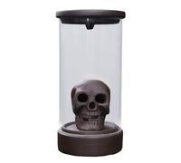 Lodoot Quemadores de incienso de cerámica con luz LED, resistente al viento, con pantalla de cascada, conos de incienso, decoración del hogar