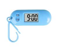 Lodoot Reloj de bolsillo con llavero digital LED deportivo en miniatura para estudiantes y niños, práctico accesorio de mochila de viaje, mini reloj electrónico silencioso portátil