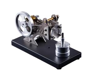 Lodoot Stirling - Herramienta de demostración de conversión de energía mecánica térmica para motor de vacío, ayuda de enseñanza de física para el aula