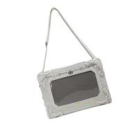 Lodoot Sweet Cool Itabag - Bolso bandolera transparente Itabag, bolso de mano, bolso de mano, bolso de mano, bolso de mano de moda, White, One Size