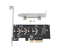 Lodoot Tarjeta adaptador PCIe 4X a NVMe de velocidad rápida para actualizaciones de PC de escritorio PCIe3.0 4X instalación de ranura