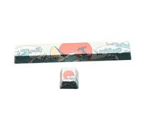 Lodoot Teclas OEM de sublimación de mar complementarias para espacio, 2 piezas de teclado mecánico para juego de tapas Spaceb