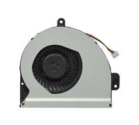 Lodoot Ventilador de refrigeración de CPU para X53S A43 A43S A53E A53S K53SJ enfriadores radiadores DC5V piezas de repuesto para laptop