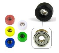 Lodoot WWHJR - Juego de 4 ruedas de rodamiento de camión para patineta de dedos, patineta, patineta, patineta, patineta con ruedas de rodamiento