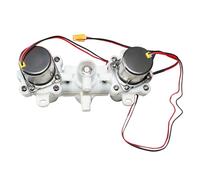 Lodoot ZNF - Puerta solenoide de agua tipo A de 12 V CC 30 m para control de agua de inodoro Temptrol con 3 puertos de rosca grandes