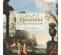 Lodovico Giustini Giustini: 12 Sonatas, Op. 1 (CD) Box Set (Importación USA)