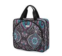 LoDrid Bolsa para proyectos de Bordado, Bolsa portátil para Guardar Suministros de Bordado, múltiples Bolsillos para Kits de Punto de Cruz, tótem