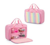 LoDrid Bolso para muñeca Compatible con Barbie (30 cm), Rosa, Solo Bolso