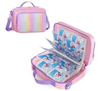 LoDrid Estuche de almacenamiento para tarjetas, solo bolsa, Pink, Organizador de bolsas